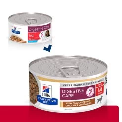 Hill's Prescription Diet I/D Stress Digestive Mini Pour Petit Chien Au Poulet -Fournitures Pour Animaux Magasin 00052742039817 0 prescription diet chien i d stress mini boite