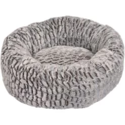 Flamingo Panier Snoozzy Rond Gris/noir Dia. 50x18cm