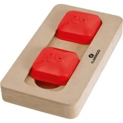 Flamingo Jouet Chien Wooden Brain Train Turing 22x12cm