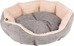 Flamingo Panier Pour Chien Zupo Octogonal Gris 60x50x17cm -Fournitures Pour Animaux Magasin 1ade4014ba3722288b28196b193ba41f4fc7583cf4f91d2869304e71aa2833de