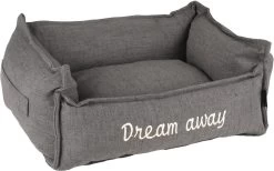 Flamingo Panier Dream Away Rectangulaire Fermeture Eclair Gris 50x40x20cm -Fournitures Pour Animaux Magasin 1e2740af318a42e07b0081207d85bb5aeebba38f3f028c064e201fb1cd6695f9