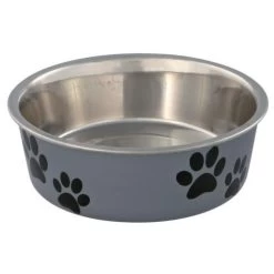 Gamelle Inox Pattes - TRIXIE -Fournitures Pour Animaux Magasin 23e74dceb3dc393c3929a5e94a791db3e507010b3c9052506c0daf46327c551f