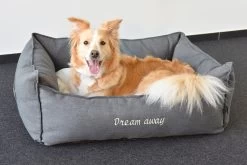 Flamingo Panier Dream Away Rectangulaire Fermeture Eclair Gris 50x40x20cm -Fournitures Pour Animaux Magasin 25fb314e9ab2b3e19a6ac9dc2ff962465591291dcd2a9539bad82e28bf311274