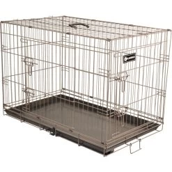 Flamingo Cage Pour Chien Ebo Taupe M 47x77x55cm