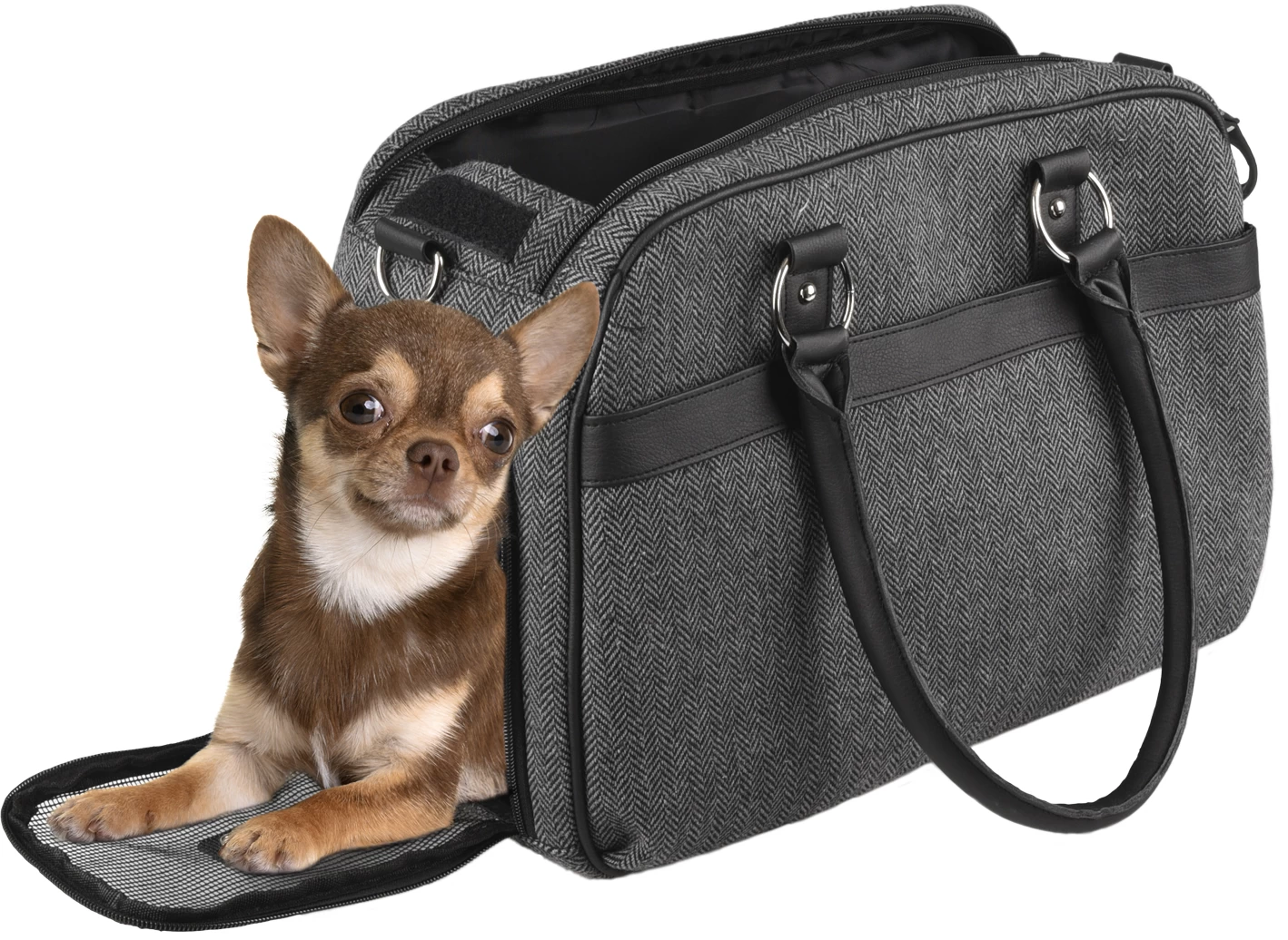 Flamingo Sac De Transport Cilou 2 - Gris 44x23x32cm 8 Flamingo Sac De Transport Cilou 2 - Gris 44x23x32cm – Image 6