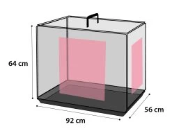 Flamingo Cage Pour Chien Ebo Noir XL 109x70x77cm -Fournitures Pour Animaux Magasin 2ecaea4e133a1b7f697ed06b44b95a1bc68b6d312e6de5f73bb6fcff8519b0a2 1