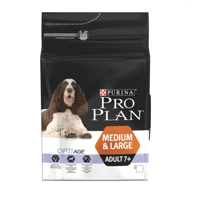 Purina Pro Plan Adult 7+ Medium Et Large 3 Purina Pro Plan Adult 7+ Medium Et Large
