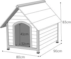 Flamingo Niche Pour Chien Ponto 80x90x83cm 8 Flamingo Niche Pour Chien Ponto 80x90x83cm -Fournitures Pour Animaux Magasin 3818260799f907cb3673836cf56ea9709ada6ebe82f4de8559e9a5f39838e7cb