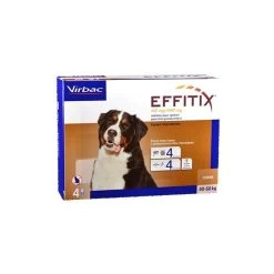 Effitix Spot On XL - Chien 40-60Kg