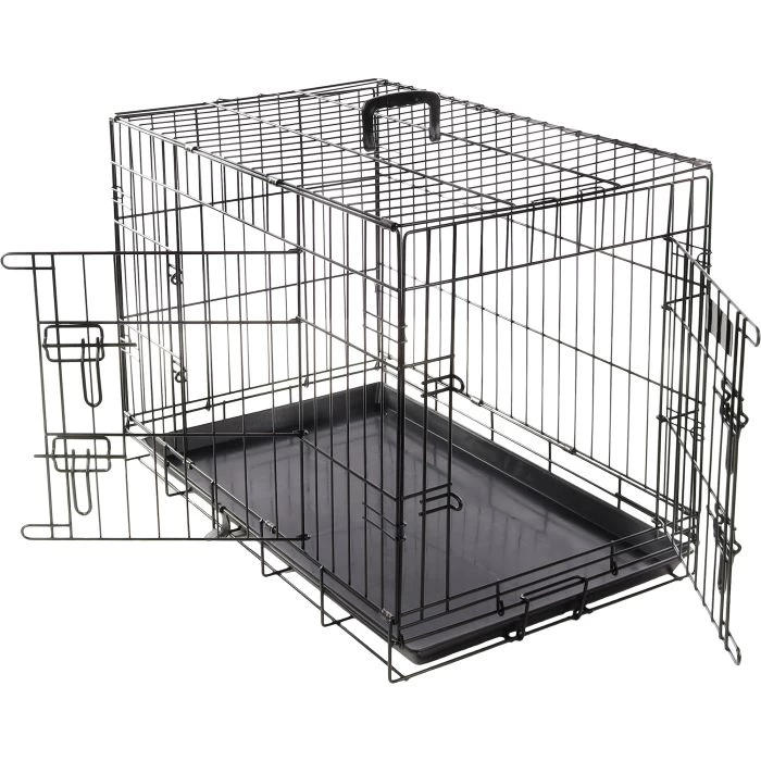 Flamingo Cage Pour Chien Ebo Noir XXL 124x76x83cm 3 Flamingo Cage Pour Chien Ebo Noir XXL 124x76x83cm