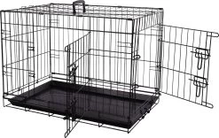 Flamingo Cage Pour Chien Mezo Noir XL 70x109x77cm -Fournitures Pour Animaux Magasin 519536 D 01 1