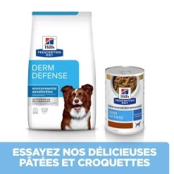 Hill's Prescription Diet Derm Defense Croquettes Pour Chien Au Poulet -Fournitures Pour Animaux Magasin 52742008905 3 prescription diet chien derm defense croquettes poulet 1 1