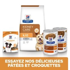 Hill's Prescription Diet K/D Mijoté Au Poulet Et Légumes Pour Chien 12x354g -Fournitures Pour Animaux Magasin 52742021386 5 FR