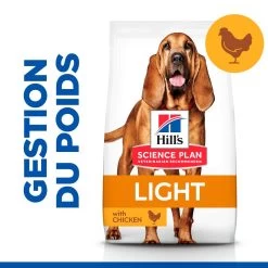 Hill's Science Plan Mature Adult Light Croquettes Pour Chien Sénior Medium Au Poulet - 14Kg -Fournitures Pour Animaux Magasin 52742026169 4 science plan light chien g medium croquettes poulet