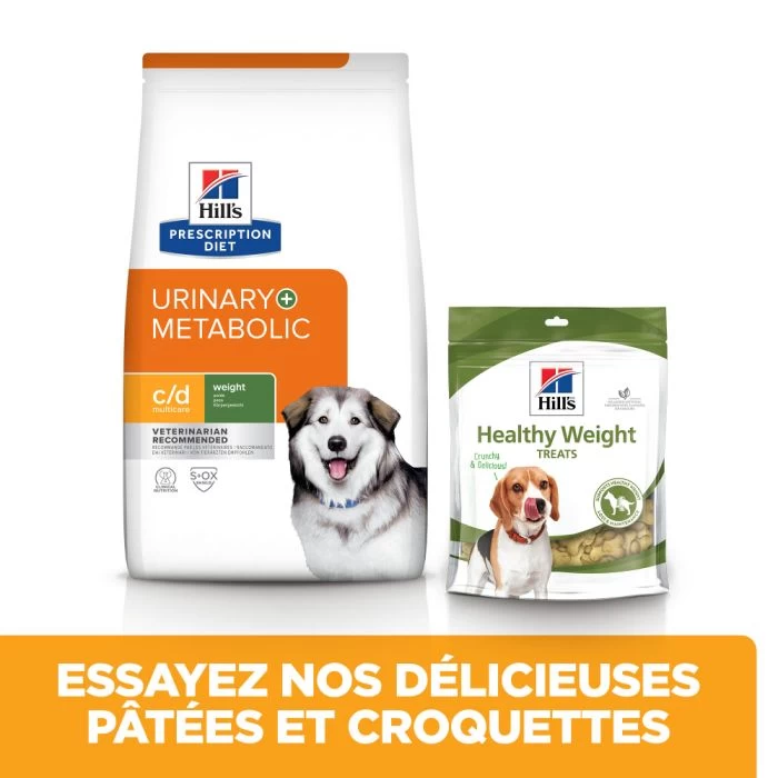 Hill's Prescription Diet C/d Multicare + Metabolic Croquettes Pour Chien 3 Hill's Prescription Diet C/d Multicare + Metabolic Croquettes Pour Chien
