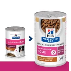 Hill's Prescription Diet Gastrointestinal Biome Pour Chien Au Poulet -Fournitures Pour Animaux Magasin 52742037950 0 prescription diet chien gastrointestinal biome mijot s poulet carottes chien