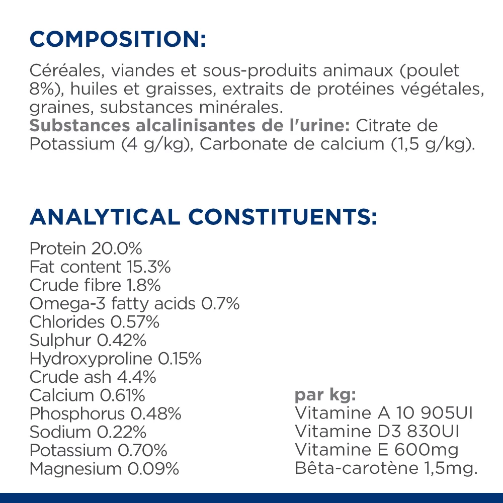 Hill's Prescription Diet C/D Urinary Multicare Croquettes Pour Chien Au Poulet 6 Hill's Prescription Diet C/D Urinary Multicare Croquettes Pour Chien Au Poulet – Image 4