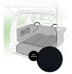 Flamingo Housse Pour Coffre De Voiture Moco Noir 163x125cm 21 Flamingo Housse Pour Coffre De Voiture Moco Noir 163x125cm -Fournitures Pour Animaux Magasin 5331473 E 01