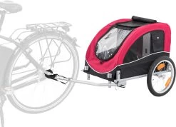 Trixie Remorque De Vélo Pour Chiens M: 63 × 68 × 75 -Fournitures Pour Animaux Magasin 84dd369ac8fdfdb78115b30fa9529a74f14dd35a24352de6a1f73cc66237641a