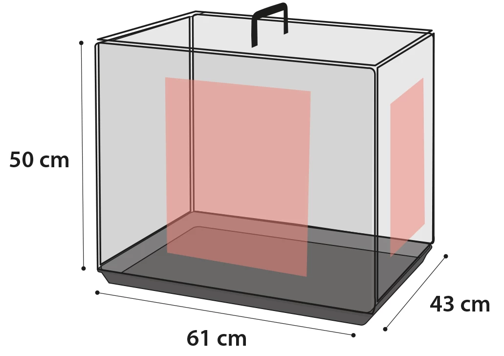Flamingo Cage Pour Chien Mezo Noir S 43x61x50cm 4 Flamingo Cage Pour Chien Mezo Noir S 43x61x50cm – Image 2