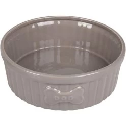 Flamingo Gamelle Chien Mabel Céramique Taupe 20,5cm 1510ml