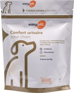 Easypill Chien Confort Urinaire 6 Barres De 28g -Fournitures Pour Animaux Magasin Easypill dog urinary