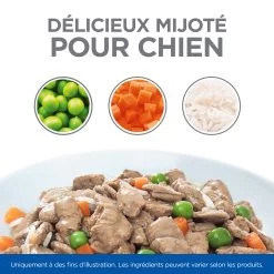 HILL'S SCIENCE PLAN HEALTHY CUISINE MIJOTÉS POUR CHIEN ADULTE SMALL & MINI AU POULET ET AU BŒUF 12X80G -Fournitures Pour Animaux Magasin Hill s science plan chien adult healthy cuisine mijotes sachet repas poulet boeuf 12x80g 4 FR