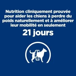 HILL'S PRESCRIPTION DIET METABOLIC + MOBILITY GESTION DU POIDS BOÎTES POUR CHIEN 12X370G -Fournitures Pour Animaux Magasin Hills prescription diet chien metabolic mobility boites poulet 3 FR