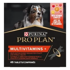 Purina PRO PLAN MULTIVITAMINS+ CHIEN ALIMENT COMPLEMENTAIRE - 67G -Fournitures Pour Animaux Magasin PRO PLAN MULTIVITAMINS DOG SUPPLEMENT 67G 2 FR
