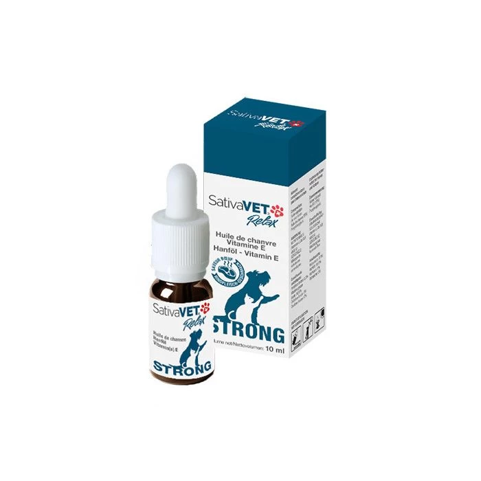 Sativavet Relax Strong 10ml 3 Sativavet Relax Strong 10ml