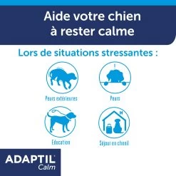 Adaptil Calm Collier S/M 37,5cm -Fournitures Pour Animaux Magasin adaptil collier s 2 FR