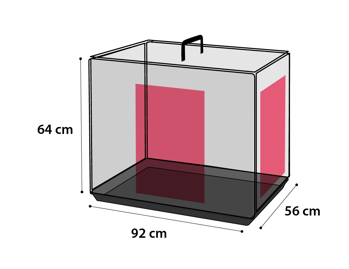 Flamingo Cage Pour Chien Ebo Taupe L 56x92x64cm 5 Flamingo Cage Pour Chien Ebo Taupe L 56x92x64cm – Image 3