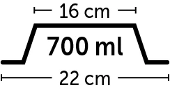 Flamingo Gamelle Royal Rondo Blanc - L 3 Flamingo Gamelle Royal Rondo Blanc - L – Image 2