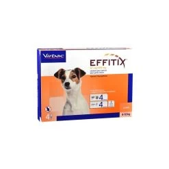 Effitix Spot On S - Chien 4-10Kg
