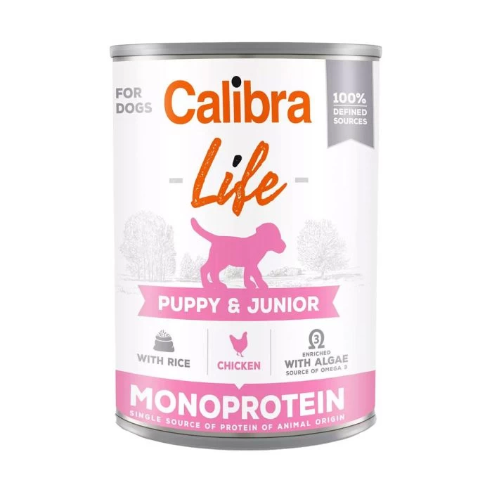 CALIBRA LIFE CHIOT JUNIOR AU RIZ - 6X400G 3 CALIBRA LIFE CHIOT JUNIOR AU RIZ - 6X400G