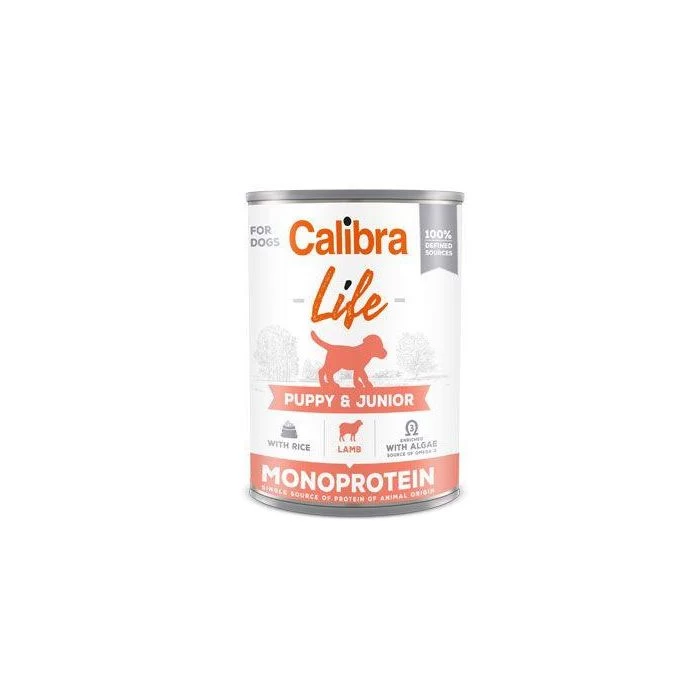 Calibra Life Puppy Monoprotéine Agneau Pour Chien - 6 X 400g 3 Calibra Life Puppy Monoprotéine Agneau Pour Chien - 6 X 400g