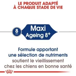 Royal Canin Maxi Ageing 8+ Pour Chien 15kg -Fournitures Pour Animaux Magasin royal canin maxi ageing croquettes pour chien maxi ageing 3
