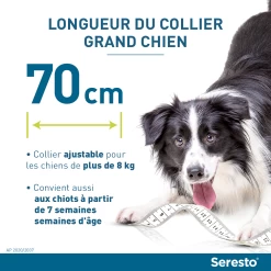 Seresto Collier Chien 14 Seresto Collier Chien -Fournitures Pour Animaux Magasin seresto grand chien longueur du collier