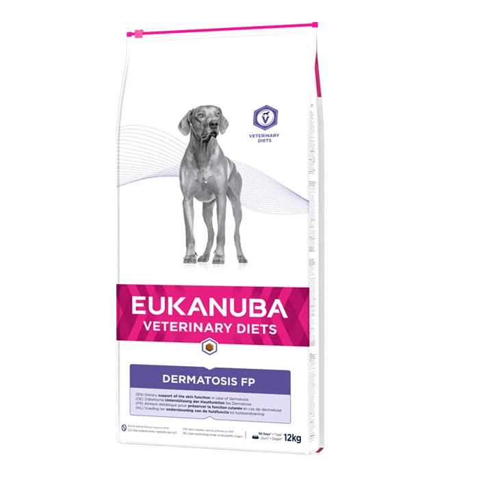 Eukanuba Vdiet Dermatosis Fp Pour Chien 12kg 3 Eukanuba Vdiet Dermatosis Fp Pour Chien 12kg