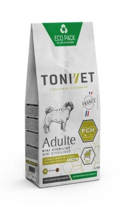 Tonivet Adulte Mini Stérilisé - 6Kg -Fournitures Pour Animaux Magasin tonivet mini sterilise 6kg 3