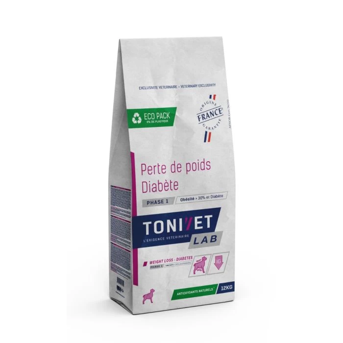Tonivet Lab Perte De Poids - Diabete 1 - 12Kg 3 Tonivet Lab Perte De Poids - Diabete 1 - 12Kg